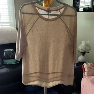Love, Fire Textured Knit Top